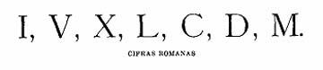 Cifras romanas