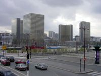 Vista de la Bibliothèque Nationale de France-París,Francia