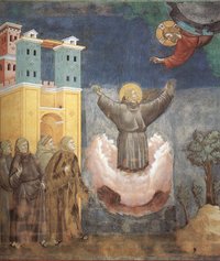 Giotto de Bondone (1267-1337): Éxtasis de San Francisco.