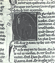 Cermaon (o Cercamõs) en un 13 del siglo chansonnier.