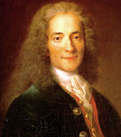 Voltaire en 1718, de Nicolas de Largillière.