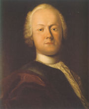Friedrich Gottlieb Klopstock. Retrato de Johann Caspar Füssli (1750)