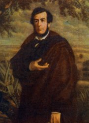 Esteban Echeverría, figura destacada del romanticismo argentino, escribió «La cautiva» y «El matadero».