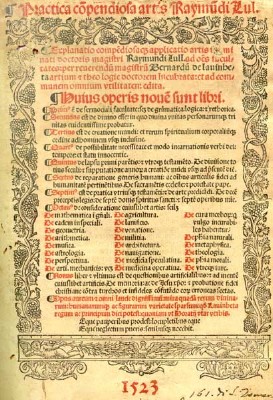Practica compendiosa artis... de ramon Llull - Joannis Moylin - Lyon 1523.jpg