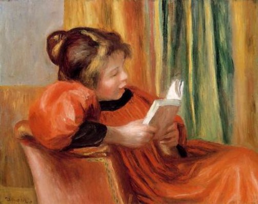 A girl reading - Renoir 1890.jpg