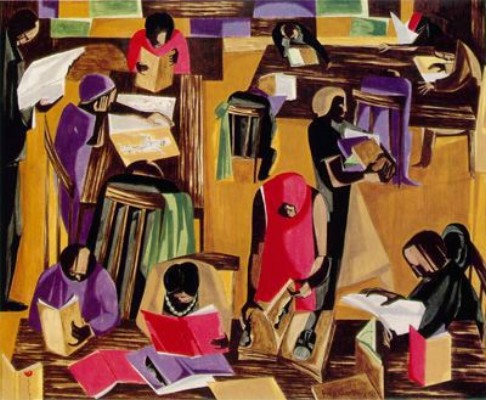 The Library - Jacob Lawrence 1960.jpg