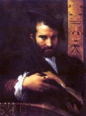 Ritratto di uomo con libro - Francesco Maria Mazzola 1526.jpg