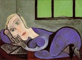 Mujer acostada leyendo - Picasso 1939.jpg